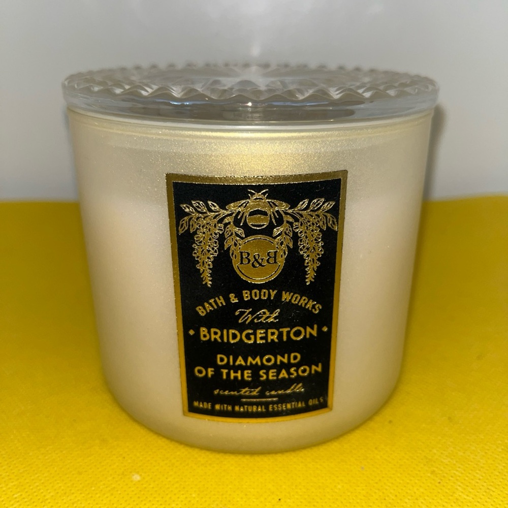 New Bridgerton/ DIAMOND OF THE SEASON 3 Wick CANDLE Bath & Body Works